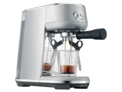 Kaffemaskiner & Espresso-Sage SES450BSS4EEU1 the Bambino - Kaffemaskin med mjölkskummare - 9 bar - borstat rostfritt stål