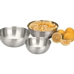 Ibili Saladskål - - Bistro INOX - Diskmaskinssäker - Silver