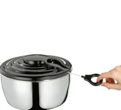 Saladspinner - KÜCHENPROFI - 1310192800 - Rostfritt stål - 3,25 L - Multifunktionell design