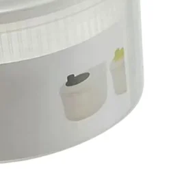 Salladsslungor-Sallad Spinner Manuell Sallad Spinner 3L Stor kapacitet Grönsakstvättmaskin Torktumlare Avloppssil med skål och durkslag