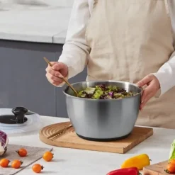 Salladsslungor-Salladslunga, 25x25x21 cm, Rostfritt stål