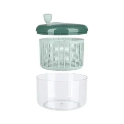 Salladsslungor-Salladsslunga - LIVOO - MEN433 - 3,5 L - Manuell centrifugering - Lock med avrinningshål - Tål maskindisk