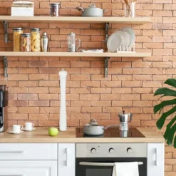 Salt- och pepparkvarn, trä, 51,5x6 cm