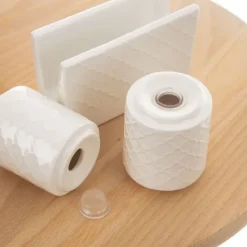 Salt- och pepparset, 3-delat, kryddningsset, saltkar + pepparskakare, servetthållare, WHITELINE ORION 153692