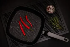 Kokkärl-Salto Silver 28 cm grillpanna med non-stick-beläggning NOIS