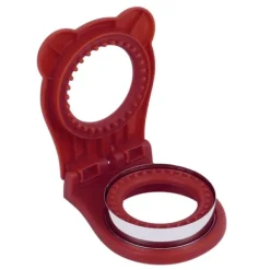 Sandwich Cutter Form Manuell Kaka Bröd Cutter Sealer Tool Rund för kök Matlagning Röd