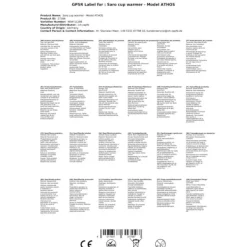 Saro Koppvärmare - Modell ATHOS