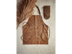 Förkläden-SCANDINAVIAN HOME Apron Vintage Leather HOME