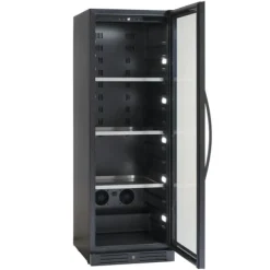 Vinkylar-Scandomestic SV 138 B - Vinkylskåp - 1 Zon - bredd: 59,5 cm - djup: 68,2 cm - höjd: 176,4 cm - 461 liter - svart - Upp till 138 flaskor