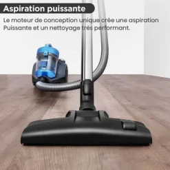 Golvdammsugare-Säckslamsugare - Eureka - Whirlwind NEN110A - 850W - Multicyklonisk - 2,5L utan påse