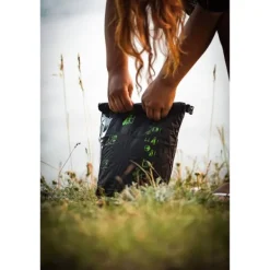 Tvättutrustning-SCRUBBA WASH BAG 13.5L Black, tvättpåse resa, drybag med inbyggd tvättbräda