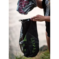 Tvättutrustning-SCRUBBA WASH BAG 13.5L Black, tvättpåse resa, drybag med inbyggd tvättbräda