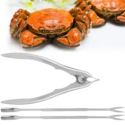 Matknäckare-Seafood gafflar och Cracker Set