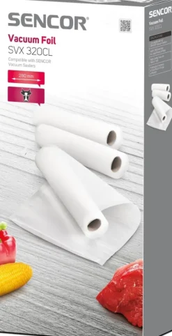 Vakuumförpackare-Sencor SVX 320CL, Vakuumförseglingsrulle, 28 cm