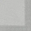 Servett - Lunch - SILVER - enfärgad silverpappers - 33 x 33 cm - paket med 20