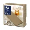 Pappersservetter-Servett Tork Linstyle 39x39 cm 1/8-fals Biscuit, 12 pk x 50 st/kartong