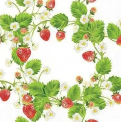 Pappersservetter-Servetter Jordgubbar 20-pack Gullers