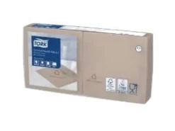 Serviet Tork 24x24 cm 2-lag Natur med Miljøprint,200 stk/pk