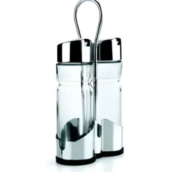 Olje- & Vinägerbehållare-Servisbestick - Lacor - Olje- och vinägerkanna - Inox och glas - Diskmaskinssäker