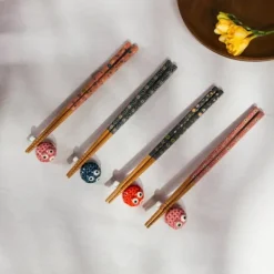 Matbestick-Set | KIOTO | sushipinnar med ställ | 8 st | 742941