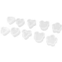 Sushimattor-10-set hushålls DIY sushiform innovativ barn picknick sjögräs risverktyg för kök