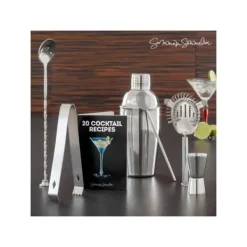 Verktygsset För Drinkar-SET KIT FÖR COCKTAIL SOMMELIER BAR BARMAN FESTIVAL PARTI INNOVAGOODS