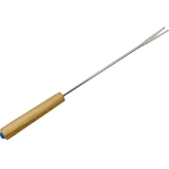 Fondueset-Set med 6 fonduegaflar av FSC-märkt trä från Fackelmann Nature