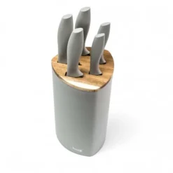 Köksknivar-SET MED 5 KÖKSKNIVAR I ETT HUSL-BLOCK 73964