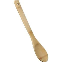 Set med 4 köksskedar i bambu