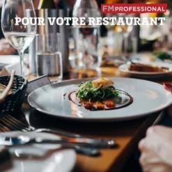 Set med 12 saltkar/pepparkar FM Professional