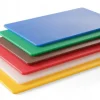 Skärbrädor-Set med 6 skärbrädor HACCP GN 1/1 HENDI, 530x325mm, HDPE 500, färgade, 10mm