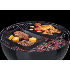Set med köksredskap - köksredskapsset Betty Bossi - 2078123 - Non-stick grillplattor (i Duo) 28x18x3cm i svart, plast