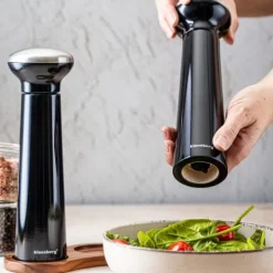 Set med peppar- och saltkryddkvarnar KLAUSBERG KB-7705 svart saltkvarn