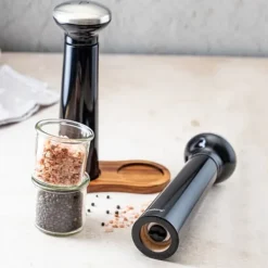 Set med peppar- och saltkryddkvarnar KLAUSBERG KB-7705 svart saltkvarn