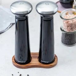 Set med peppar- och saltkryddkvarnar KLAUSBERG KB-7705 svart saltkvarn
