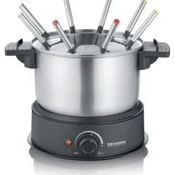 Severin Fondueset-Fondue - FO2473 - Kapacitet 1,4 l - Upp till 8 personer - Justerbar termostat - 1500 W