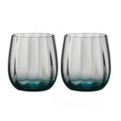 Søholm Sonja Vattenglas Blå 30cl, 2-pack (Defekta) - Aida