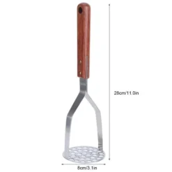 SIB Manuell pressad potatispress SUS304 Kvarn i rostfritt stål Hushållsredskap