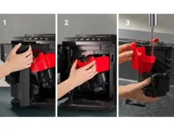 Siemens EQ.500 TP511R09, Espressomaskin, 1,9 l, Kaffebönor, Inbyggd kvarn, 1500 W, Svart