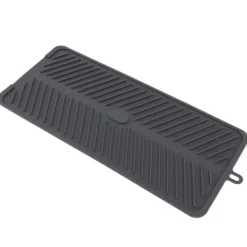 Diskställ & Torkställ-Silikon Dräneringsdyna Multifunktionell Vattentät Hopfällbar Värmebeständig Tjockare Silikon Disktorkmatta för Köksbar