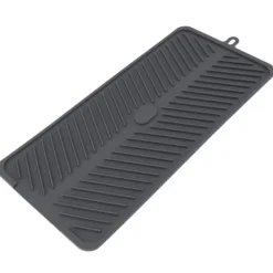 Diskställ & Torkställ-Silikon Dräneringsdyna Multifunktionell Vattentät Hopfällbar Värmebeständig Tjockare Silikon Disktorkmatta för Köksbar