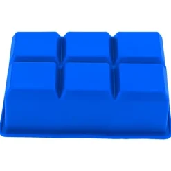 Silikon Isbitsmaskin 6 Hål Choklad Godisform Kök Matlagningsverktyg Mörkblå