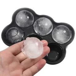 Isformar-Silikon Isbollsform – Isform för Isbollar Runda Isbitar Kulor