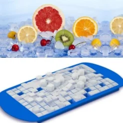 Isformar-Silikon Isform 160 Små Isbitar Svart