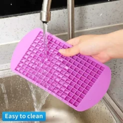 Isformar-Silikon Isform 160 Små Isbitar Svart