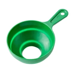 Silikon Kökstratt Hopfällbar Multifunktionell Kökstratt med bred mun Grön