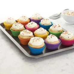 Bakning-Silikon Muffinsformar / Bullformar – 12-Pack Bakformar