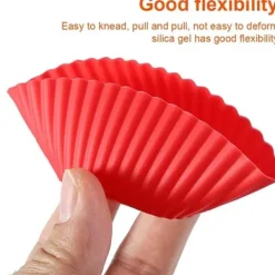 Bakning-Silikon Muffinsformar / Bullformar – 12-Pack Bakformar