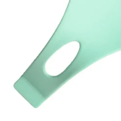 Skedhållare-Silikon Skedstöd Hög Temperaturbeständig Värmebeständig Skedhållare för Hemkök Grön