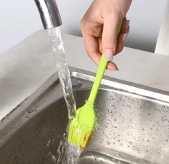 Bakpenslar-Silikonborste stor 26 cm orange XL